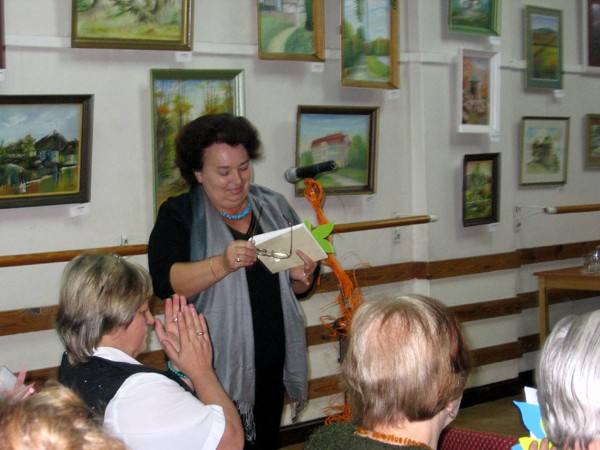 Maria Salus ju� po prezentacji 